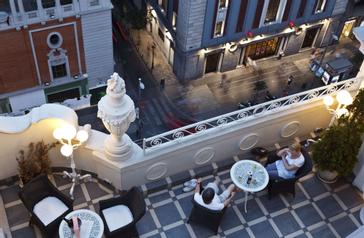 En la calle Gran Vía